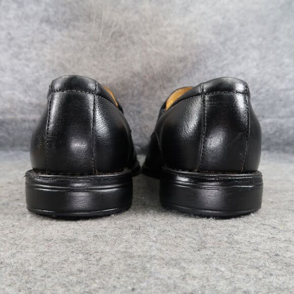 Sandro Moscoloni Shoes Mens 11 Loafer Slip On Classic Jacobs Venetian Leather - Picture 5 of 16